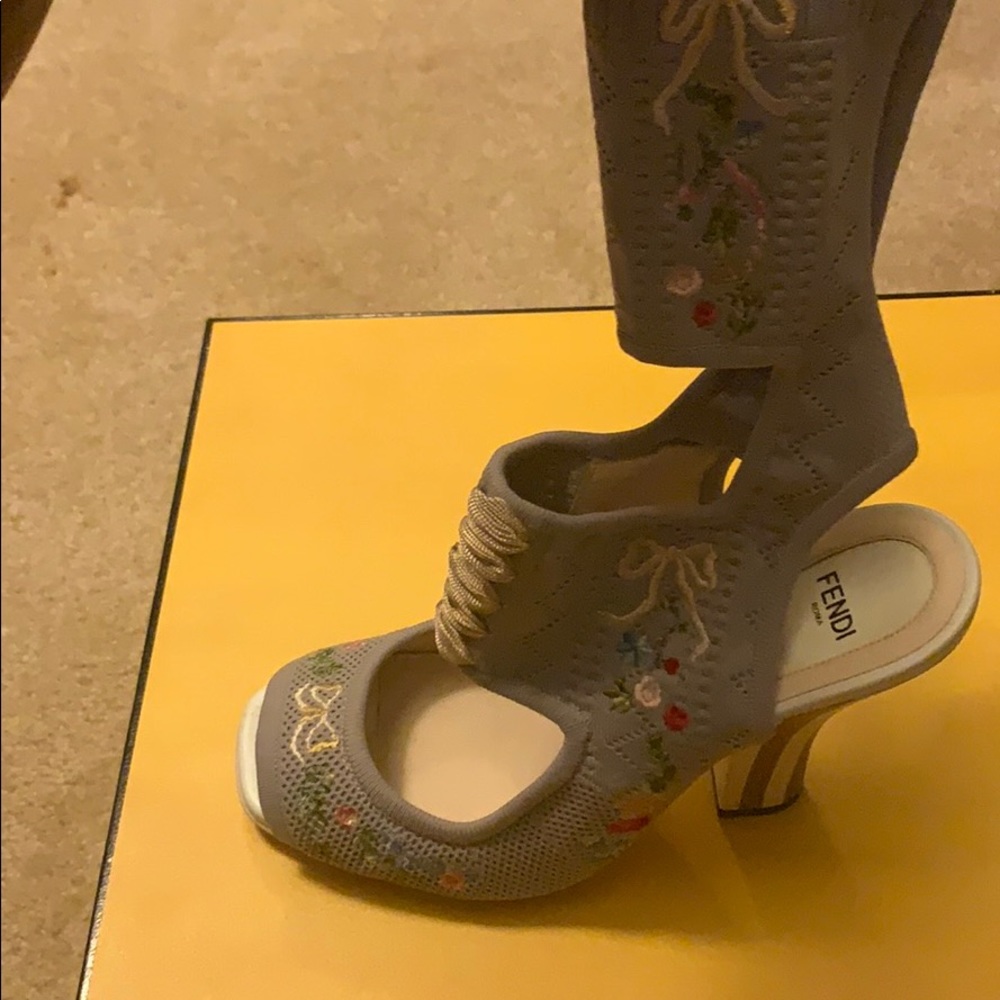 Fendi sock boots